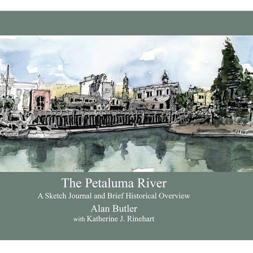The Petaluma River - Sketch Journal (Green Cover)
